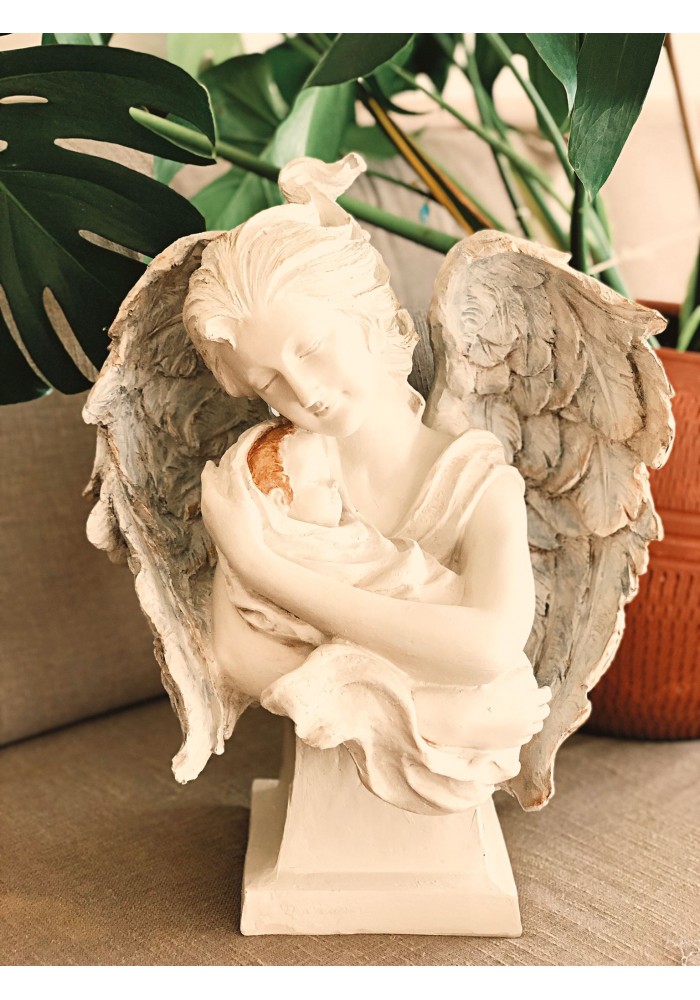 melek anne bebek  heykeli